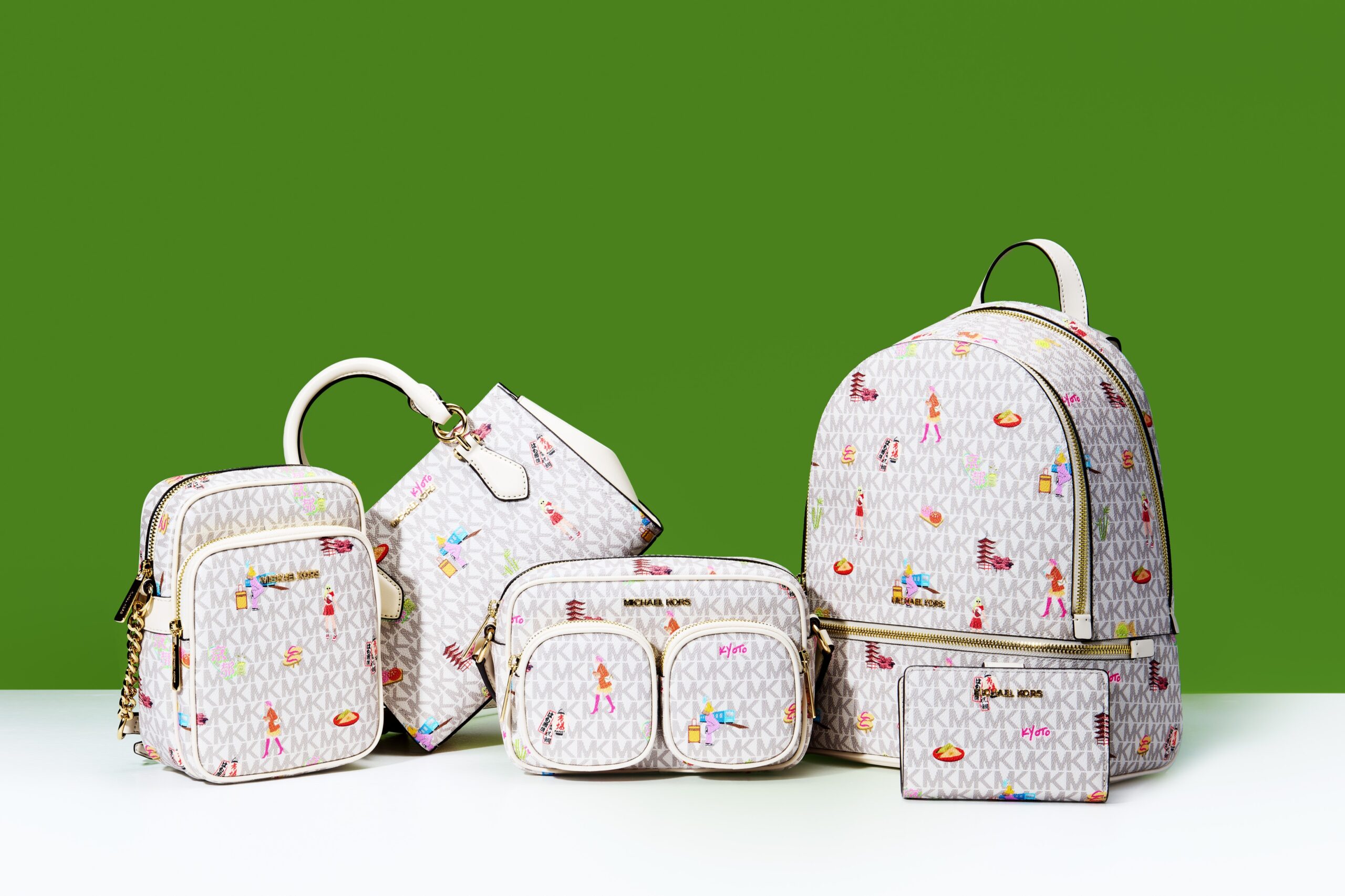 MICHAEL KORS マイケルコース 日本限定 OSAKA カプセル 財布 KYOTO